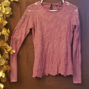 Buckle BKE Boutique lace blouse